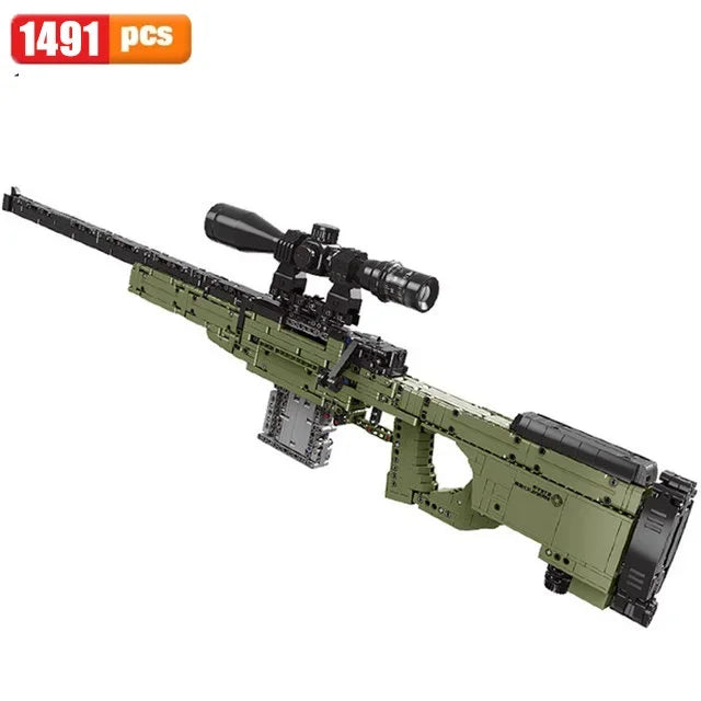 M24 Sniper Rifle Bricks Toy