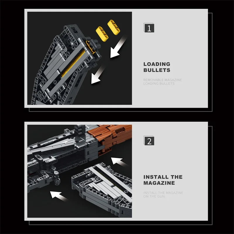 AK47 Assault Rifle Blocks
